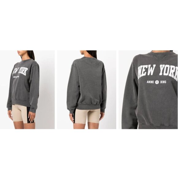 ANINE BING Ramona New York University sweatshirt Medium - Picture 6 of 6